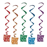 Assorted "Happy New Year" Party Swirls