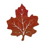 Maple Leaves Glittered Cutout (10 in)