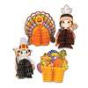 Thanksgiving Playmates 4 Per Package