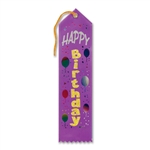 HAPPY BIRTHDAY AWARD RIBBON