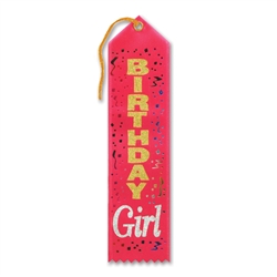 BDAY GIRL AWARD RIBBON