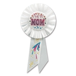 NEW MOM ROSETTE RIBBON