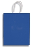 ROYAL BLUE SMALL CLAY COATED BAG