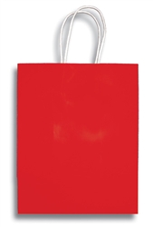 RED SMALL CLAY COATED BAG