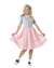 POODLE SKIRT PINK - SMALL