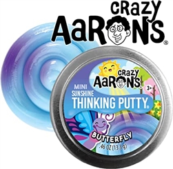 Crazy Aaron's Butterfly Mini Sunshine Thinking Putty
