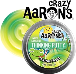 Crazy Aaron's Spring Frog Mini Sunshine Thinking Putty