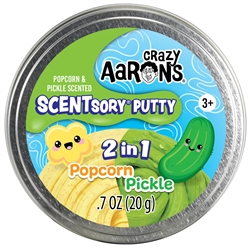 Crazy Aaron's Scentsory Putty Duos Popcorn and Pickle