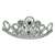 SILVER MINI COMB TIARA