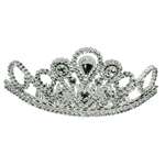 SILVER MINI COMB TIARA