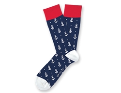 Anchors Away Small Socks