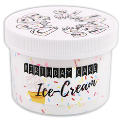 Birthday Cake Ice Cream Dope Slime - Birthday Cake Scent