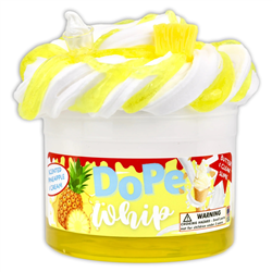 Dope Whip Dope Slime - Pineapple & Cream Scent