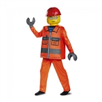 Lego Construction Minifigure Deluxe Kids Costume - Small