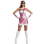 SASSY PINK RANGER DELUXE COSTUME - SMALL
