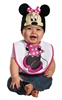 Minnie Mouse Hat and Bib Baby Costume