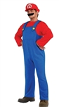 Super Mario Brothers Mario Adult Costume - XL