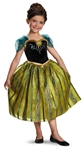 Disney Frozen Deluxe Anna Child Costume Small (4-6x)