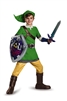 Legend of Zelda Dlx Link Kid's Medium Costume
