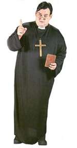 PRIEST ADULT COSTUME - PLUS SIZE