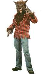 BROWN WEREWOLF ADULT COSTUME