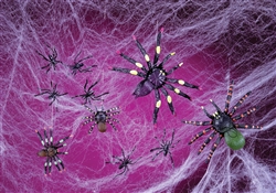 Spooky Spiders And Spider Webbing