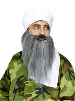Turban With Attached Beard instant Kit