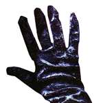 LONG BLACK VELVET GLOVES