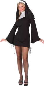 NAUGHTY NUN NEW STYLE ADULT M/L