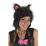 CATARINA HAT BLACK FUR