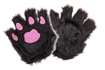 Black Paws - Fingerless Gloves