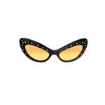 CAT EAR GLASSES BLACK/ORANGE/YELLOW