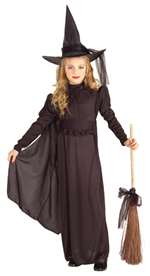 CLASSIC WITCH KIDS COSTUME - SMALL