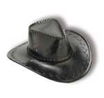 Leather Cowboy Hat