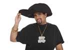 Black Oversized Hip Hop Hat
