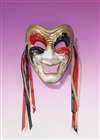 COMEDY TRI COLOR WITH RIBBON MASK
