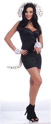 Dalmatian Ears And Tail Costume Accessory Set