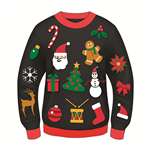 Christmas Icons Ugly Sweater Costum
