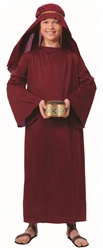 Burgundy Wiseman Large Child Value Costume