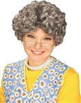 Cool Granny Grey Wig