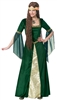 Renaissance Lady Green Small Adult Costume