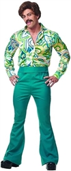 1970's Dude Green Adult Costume