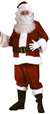 ULTRA VELVET SANTA ADULT COSTUME - STANDARD