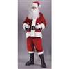 VELOUR SANTS CLAUS ADULT COSTUME - XL