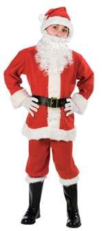 CHILD'S SANTA COSTUME - LARGE