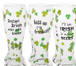 Humor Irish Pint Glasses