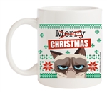 Grumpy Cat Christmas Mug