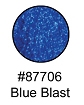 Blue Blast Glitter Glam Makeup