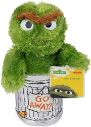 Sesame Street Oscar The Grouch 10" Plush