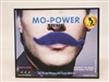 Blue Mo-Power Mustache